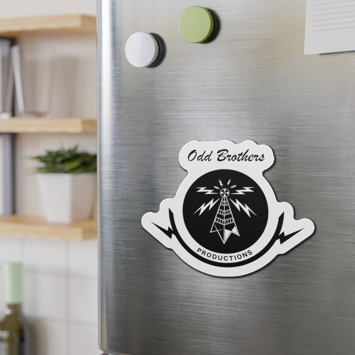 productions die-cut magnet