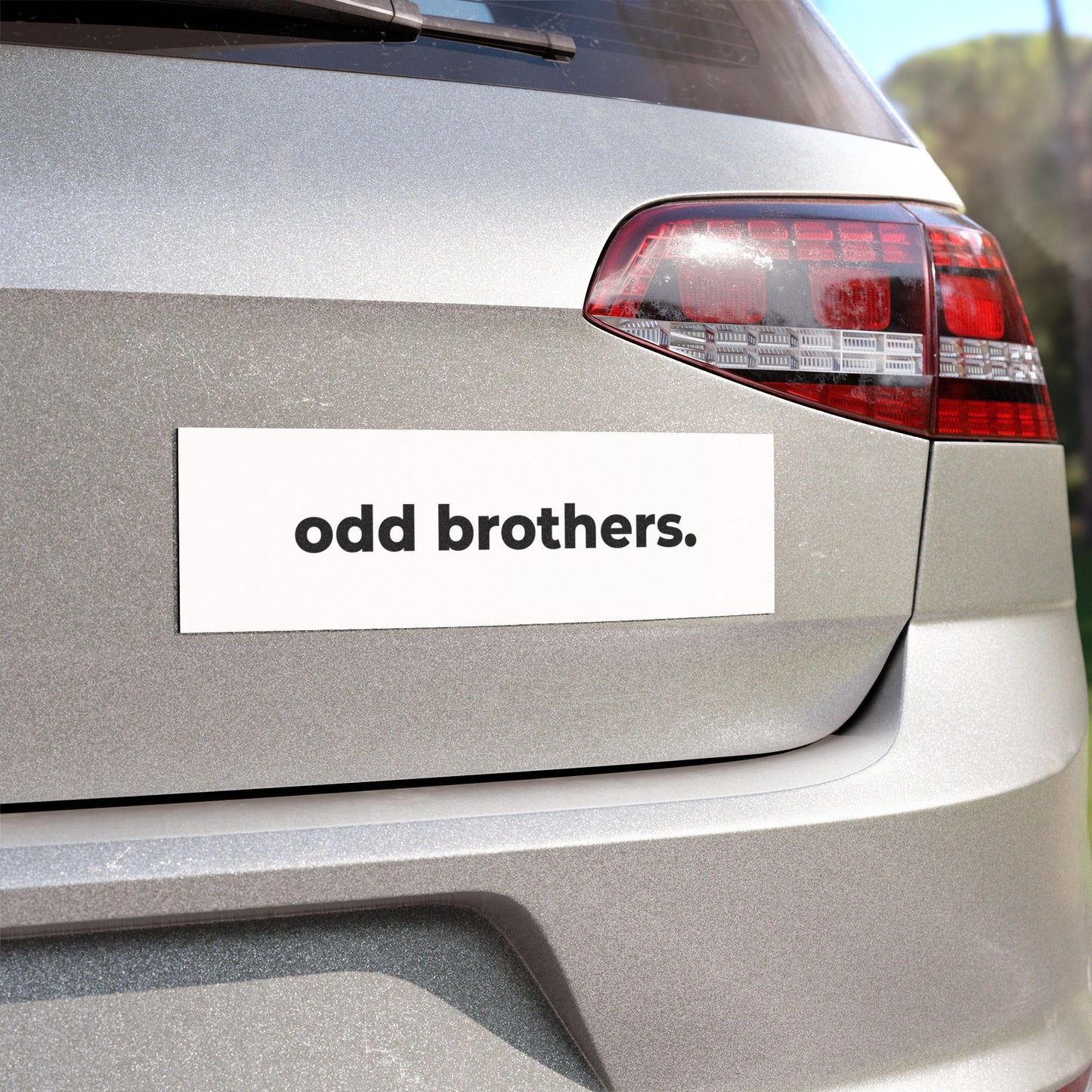 odd brothers car magnet
